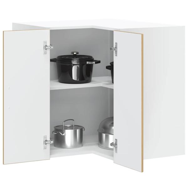 ARDEBO.de - Küchen-Eckhängeschrank Lucca Artisan-Eiche Holzwerkstoff