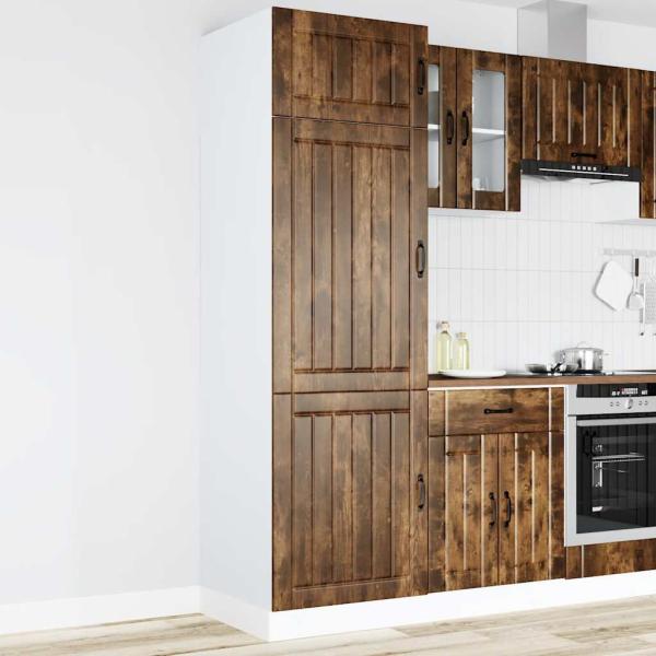 Küchenschrank Lucca Räuchereiche Holzwerkstoff
