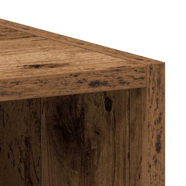 ARDEBO.de - Hängeschrank Altholz-Optik 30x29,5x60 cm Holzwerkstoff