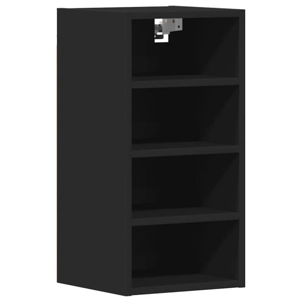 Hängeschrank Schwarz 30x29,5x60 cm Holzwerkstoff