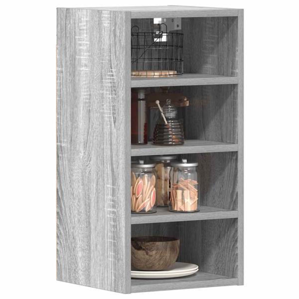 ARDEBO.de - Hängeschrank Grau Sonoma 30x29,5x60 cm Holzwerkstoff