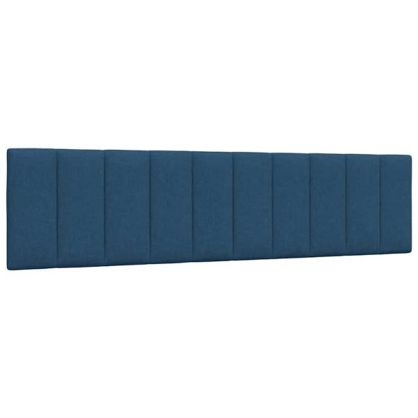 ARDEBO.de - Kopfteil-Kissen Blau 200 cm Stoff