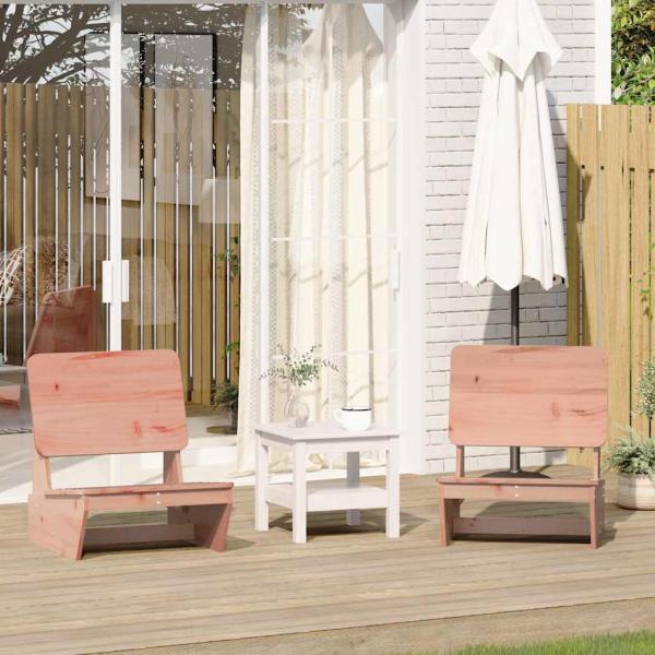 ARDEBO.de - Gartenstühle 2 Stk. 60x64x70,5 cm Massivholz Douglasie