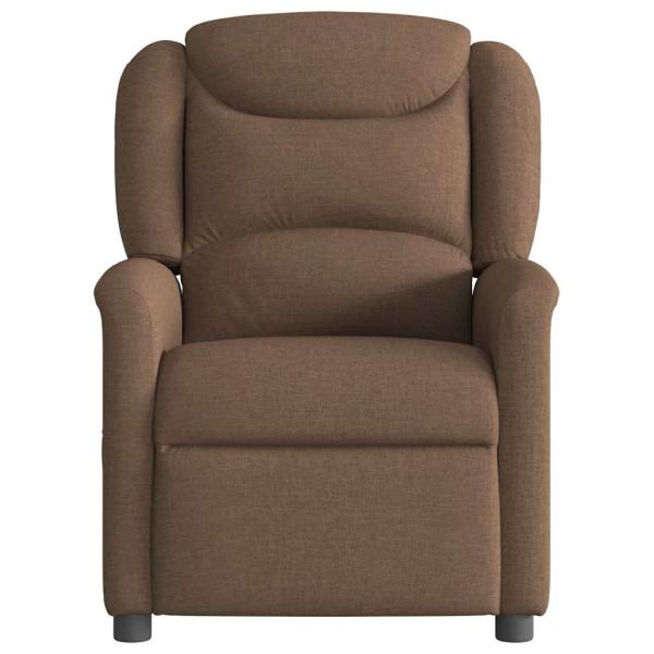 Relaxsessel Elektrisch Braun Stoff