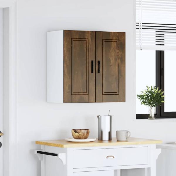 Küchen-Hängeschrank Porto Räuchereiche Holzwerkstoff