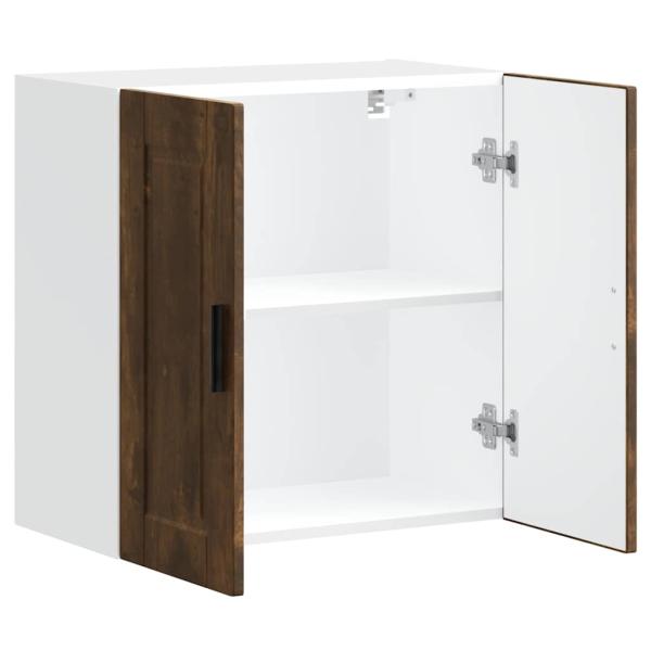 Küchen-Hängeschrank Porto Räuchereiche Holzwerkstoff