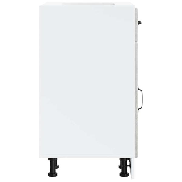 Küchen-Unterschrank Lucca Grau Sonoma Holzwerkstoff