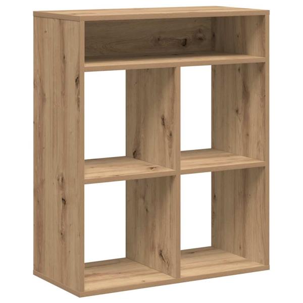 Bücherregal Artisan-Eiche 66x31x80 cm Holzwerkstoff