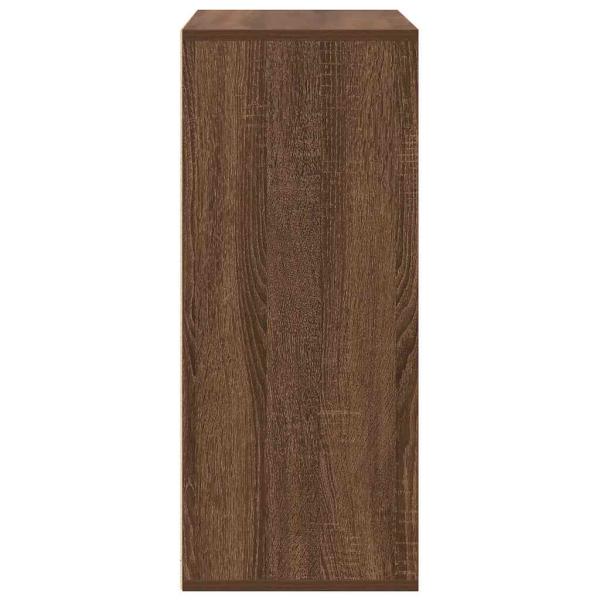 Bücherregal Braun Eichen-Optik 60x30x71,5 cm Holzwerkstoff