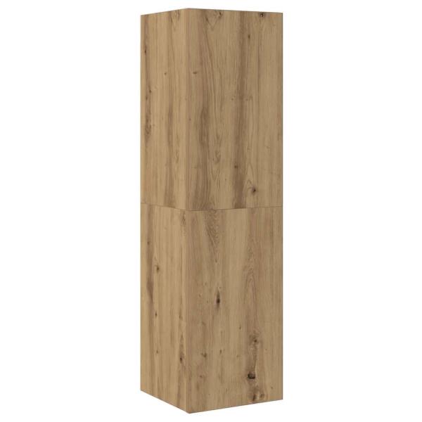 5-tlg. TV-Schrank-Set Wandmontage Artisan-Eiche Holzwerkstoff