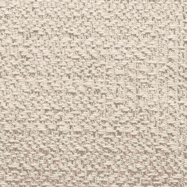 Teppich ZIZUR Creme 200x200 cm Jute-Optik Indoor und Outdoor