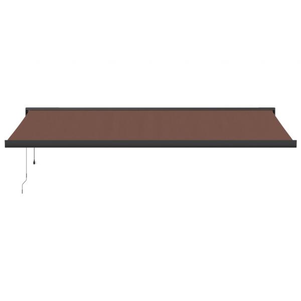 Markise Automatisch Braun 500x300 cm