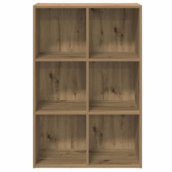 Bücherregal/Sideboard Artisan-Eiche 66x30x98 cm Holzwerkstoff