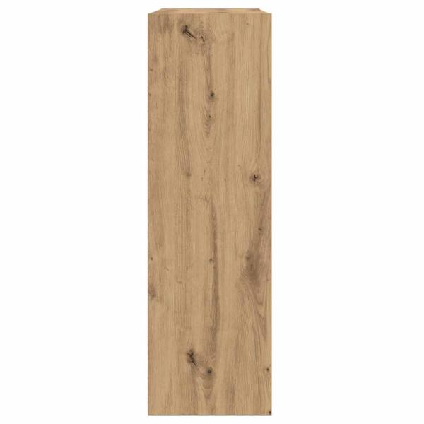 Bücherregal/Sideboard Artisan-Eiche 66x30x98 cm Holzwerkstoff
