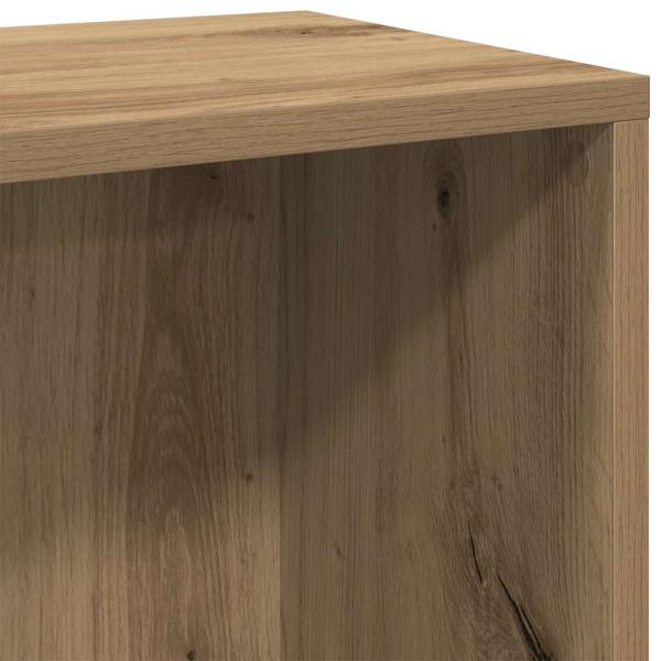Bücherregal/Sideboard Artisan-Eiche 66x30x98 cm Holzwerkstoff