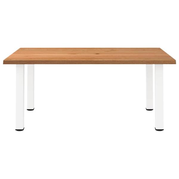 Esstisch Hellbraun 180x120x74 cm Massivholz Eiche Rechteckig