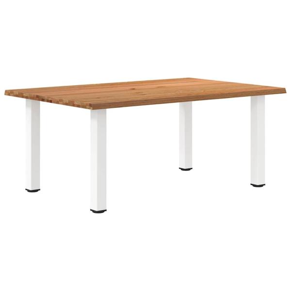 Esstisch Hellbraun 180x120x74 cm Massivholz Eiche Rechteckig