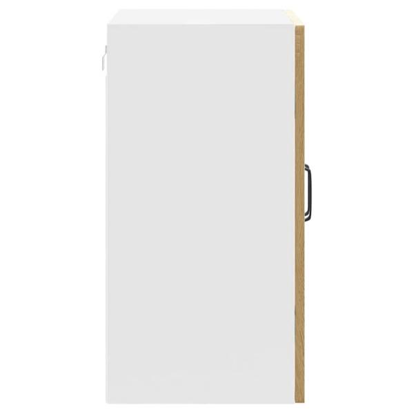 Küchen-Hängeschrank mit Glastür Sonoma-Eiche Holzwerkstoff