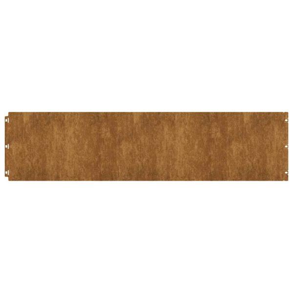 Rasenkanten 20 Stk. 25x103 cm Flexibel Wetterfester Stahl