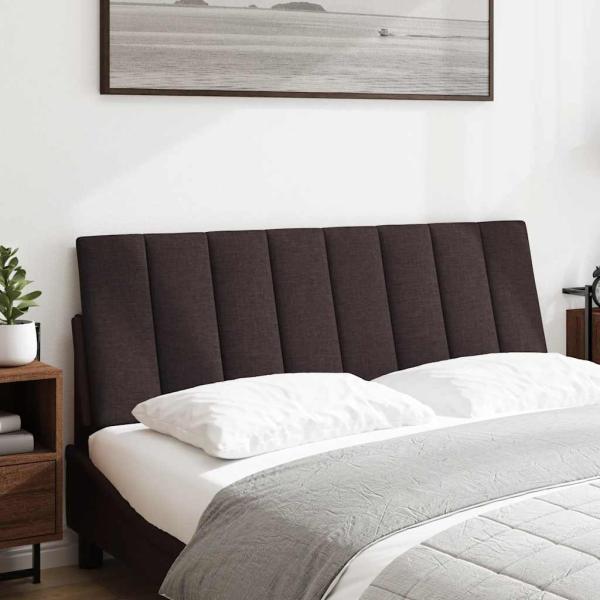 Kopfteil-Kissen Dunkelbraun 140 cm Stoff