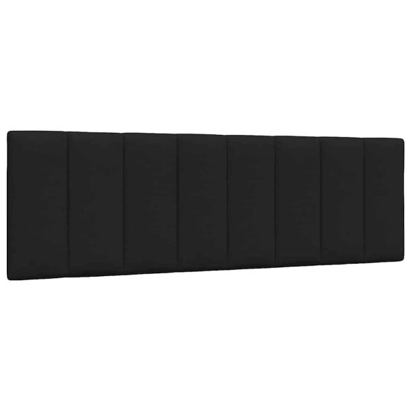 ARDEBO.de - Kopfteil-Kissen Schwarz 160 cm Stoff