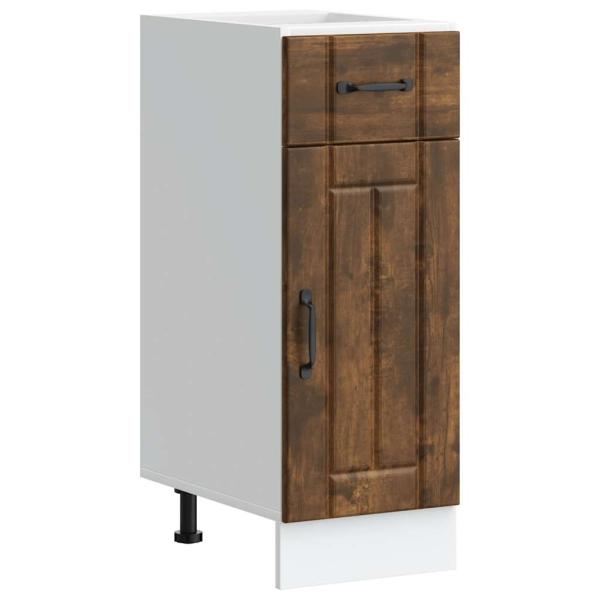 ARDEBO.de - Küchen-Unterschrank Lucca Räuchereiche Holzwerkstoff