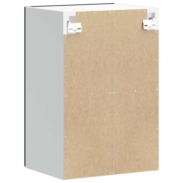 Küchen-Hängeschrank mit Glastür Lucca Schwarz