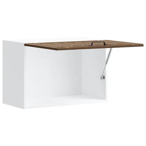 Küchen-Hängeschrank Lucca Braun Eichen-Optik Holzwerkstoff