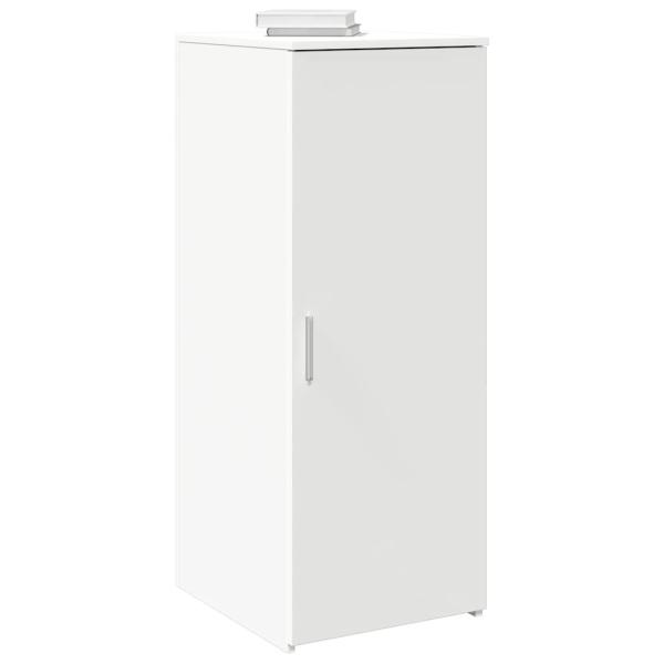 ARDEBO.de - Lagerschrank Weiß 40x45x103,5 cm Holzwerkstoff