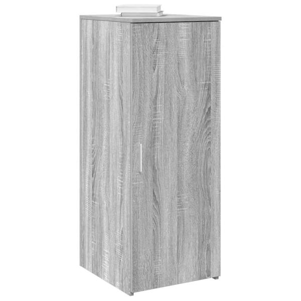 ARDEBO.de - Lagerschrank Grau Sonoma 40x45x103,5 cm Holzwerkstoff