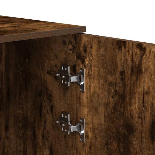 ARDEBO.de - Lagerschrank Räuchereiche 50x45x103,5 cm Holzwerkstoff