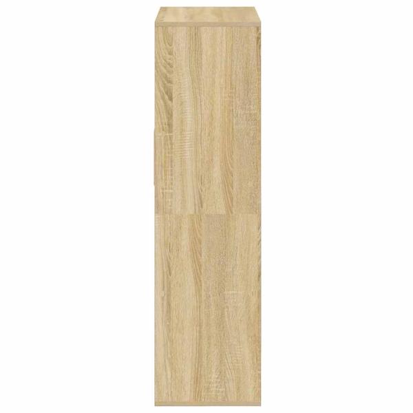 Bücherregal Sonoma-Eiche 66x31x112 cm Holzwerkstoff