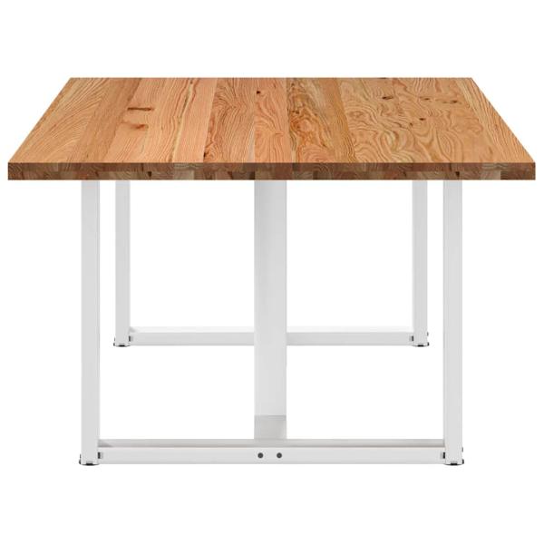 Esstisch Hellbraun 180x120x74 cm Massivholz Eiche Rechteckig