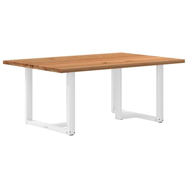 Esstisch Hellbraun 180x120x74 cm Massivholz Eiche Rechteckig