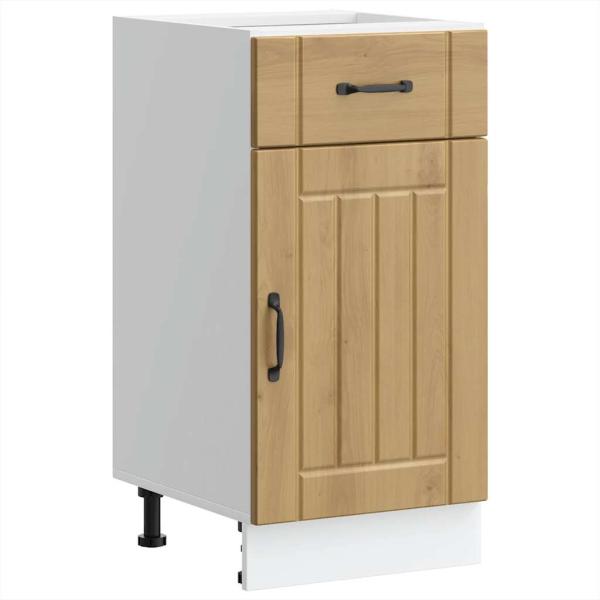 ARDEBO.de - Küchen-Unterschrank Lucca Artisan-Eiche Holzwerkstoff