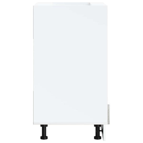 Herdumbauschrank Lucca Grau Sonoma Holzwerkstoff