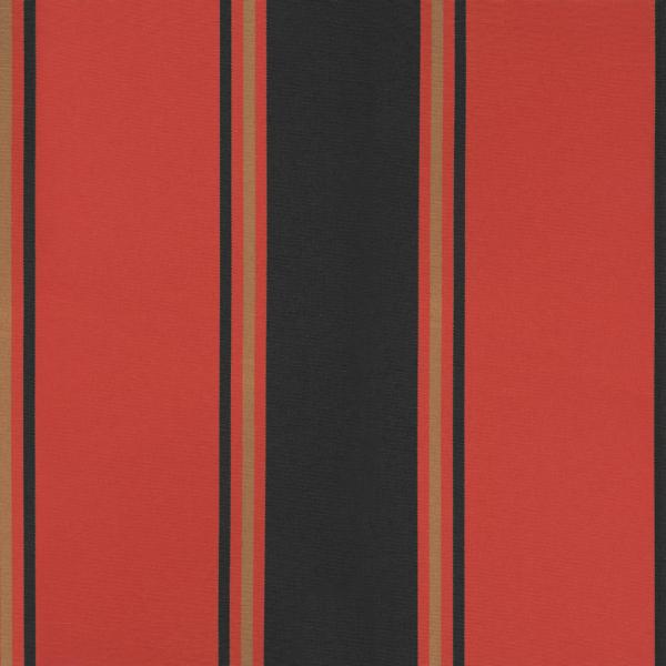 Markise Einziehbar Orange und Braun 4x3 m Stoff & Aluminium