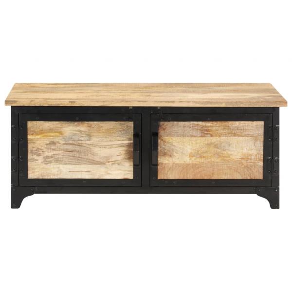 Couchtisch 90 x 50 x 35 cm Mango-Massivholz