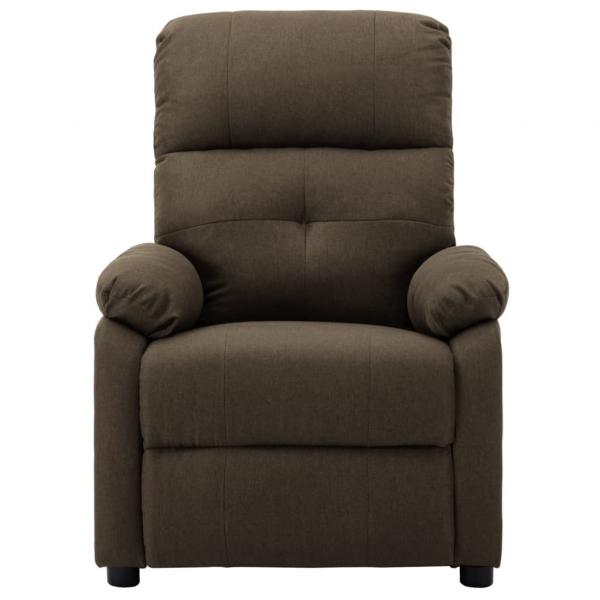 Relaxsessel Elektrisch Braun Stoff