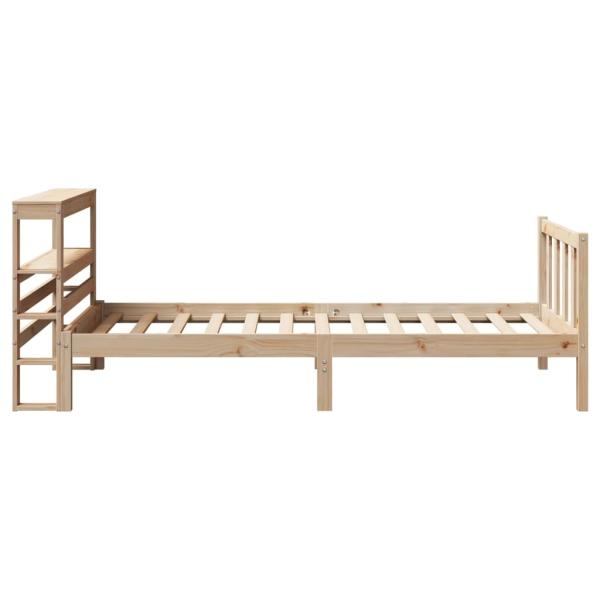 Massivholzbett ohne Matratze 100x200 cm Kiefernholz