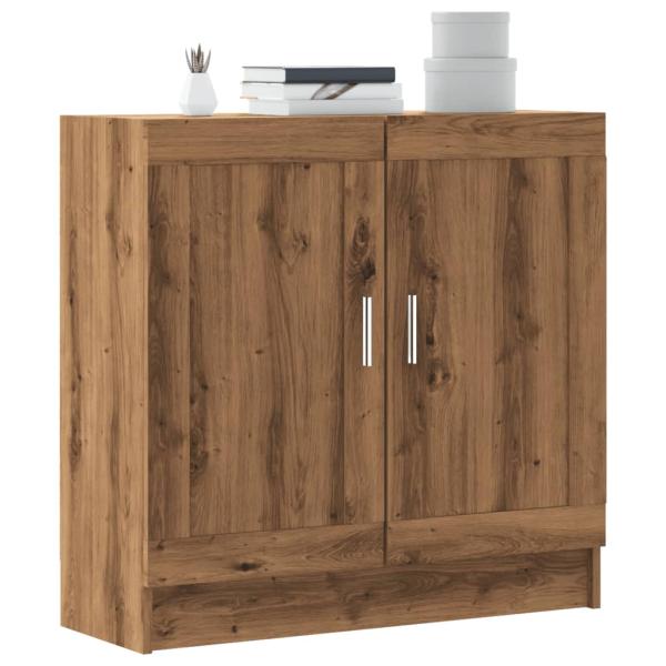 ARDEBO.de - Bücherschrank Artisan-Eiche 82,5x30,5x80 cm Holzwerkstoff