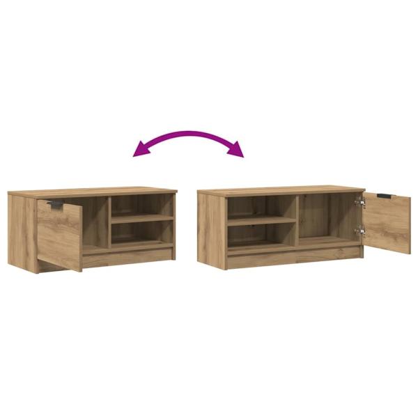 TV-Schrank Artisan-Eiche 80x35x36,5 cm Holzwerkstoff