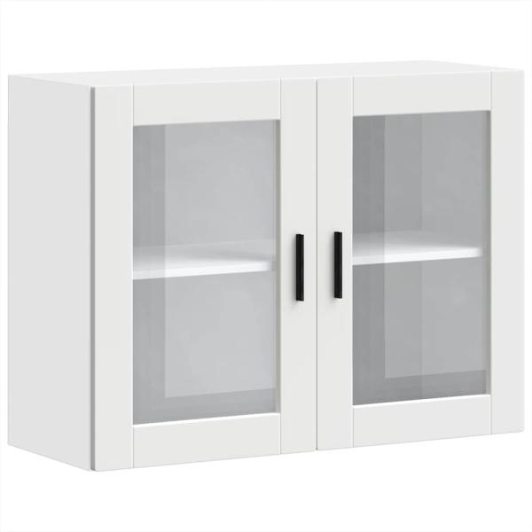 Küchen-Hängeschrank mit Glastür Porto Weiß