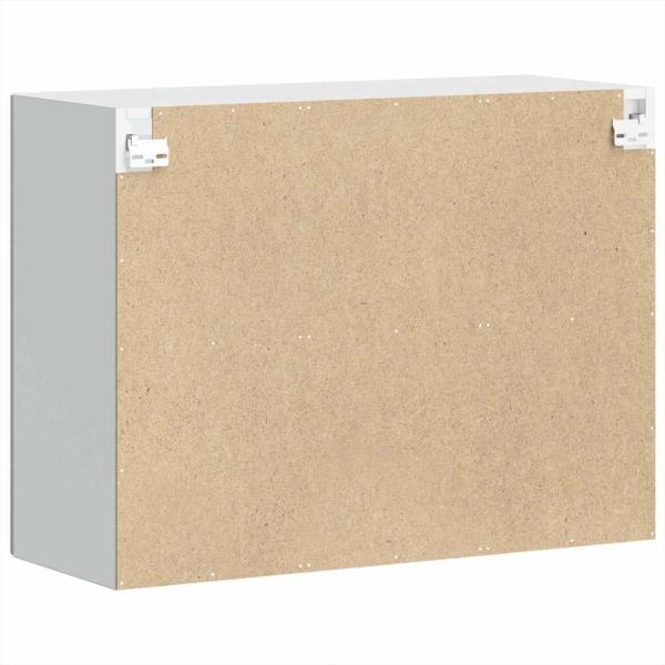 Küchen-Hängeschrank mit Glastür Porto Betongrau