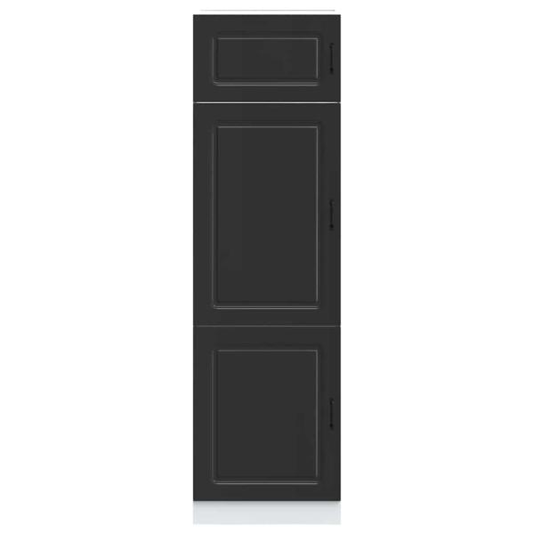 Küchenschrank Kalmar Schwarz Holzwerkstoff