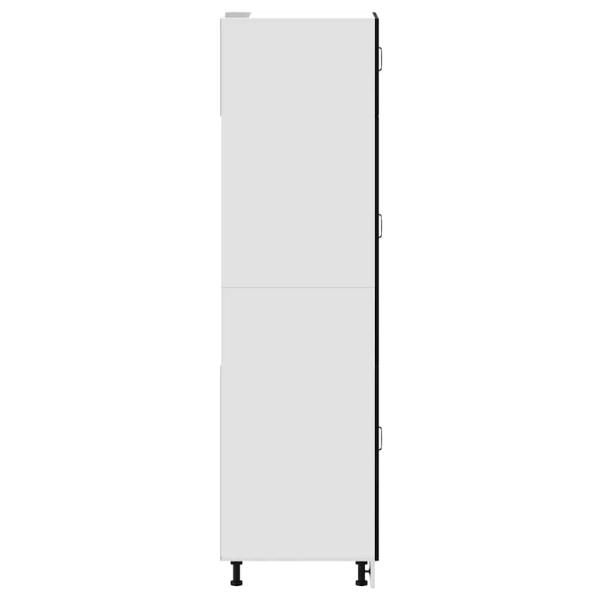 Küchenschrank Kalmar Schwarz Holzwerkstoff