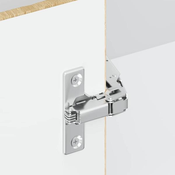 ARDEBO.de - Küchen-Eckhängeschrank Lucca Sonoma-Eiche Holzwerkstoff