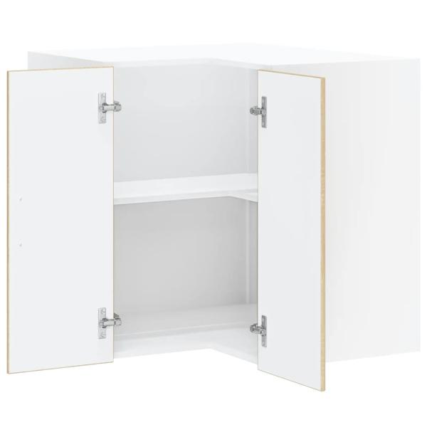 Küchen-Eckhängeschrank Lucca Sonoma-Eiche Holzwerkstoff