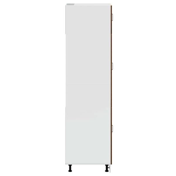 Küchenschrank Lucca Braun Eichen-Optik Holzwerkstoff