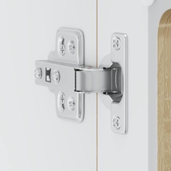 Küchen-Hängeschrank mit Glastür Sonoma-Eiche Holzwerkstoff